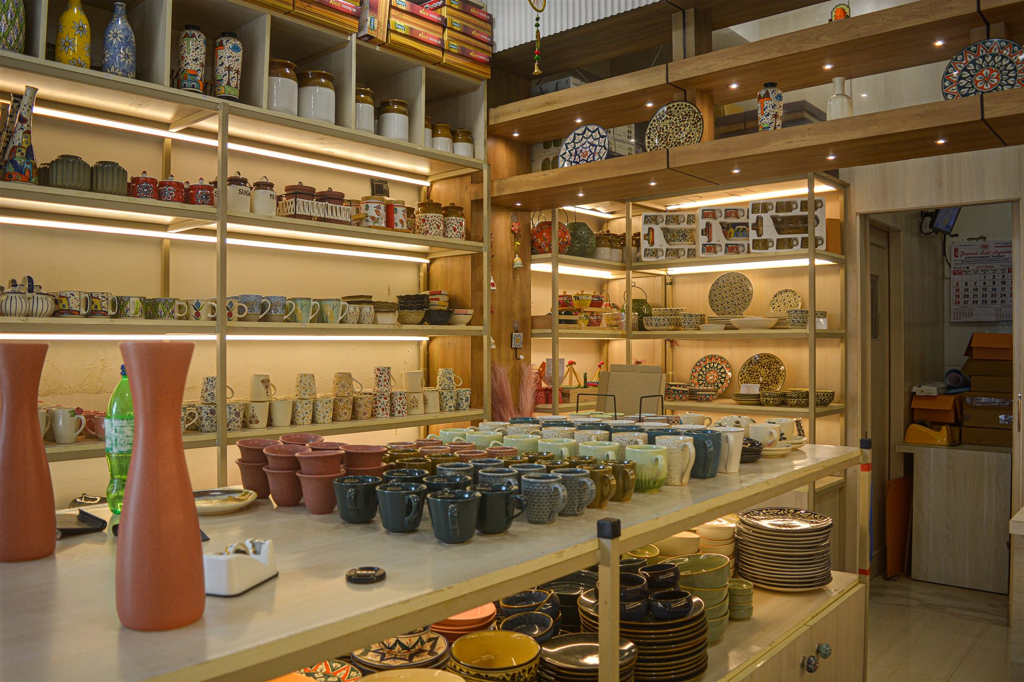 Inside Cadamba — The Crockery Store, Prayagraj